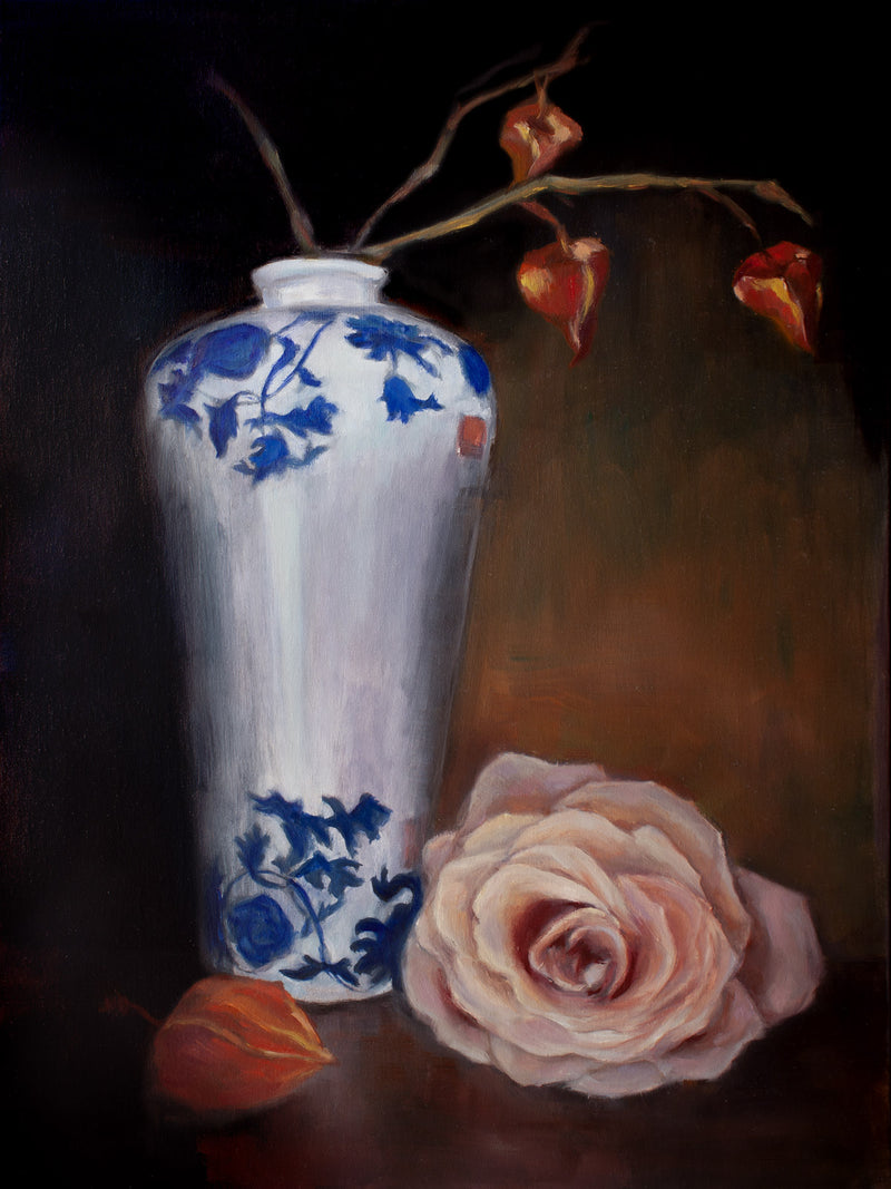 Chinese Vase and Lantern Plant