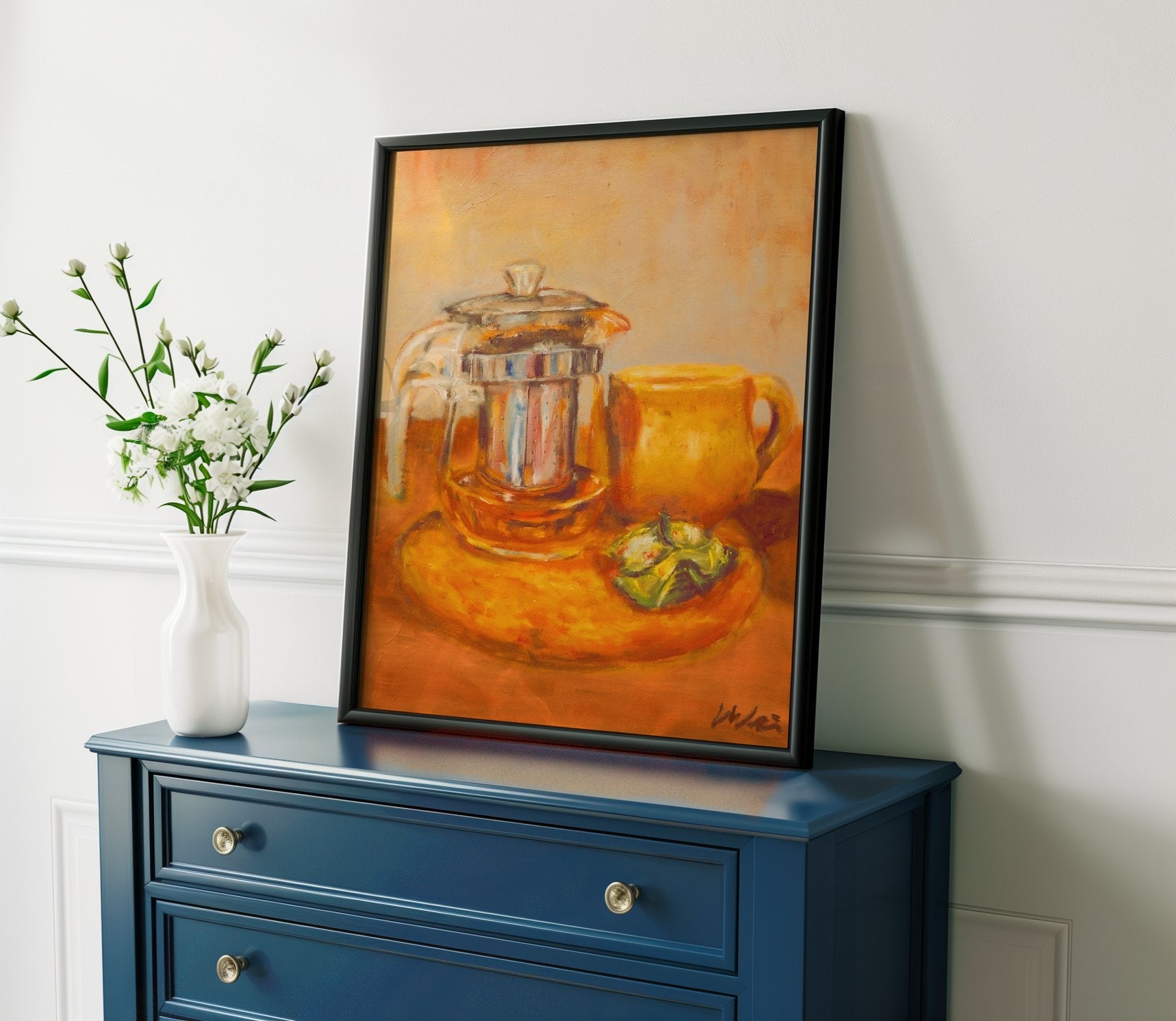 Chinese Tea Pot - Art Print