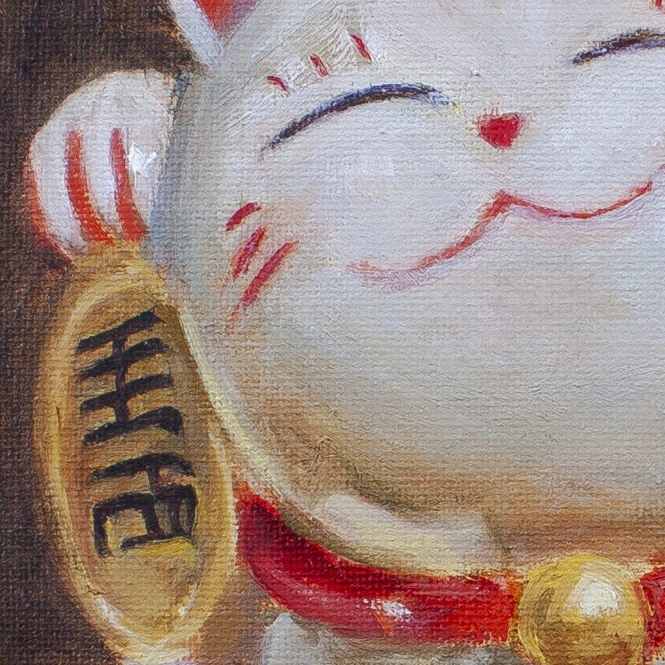 Lucky Cat (Maneki Neko) - Art Print