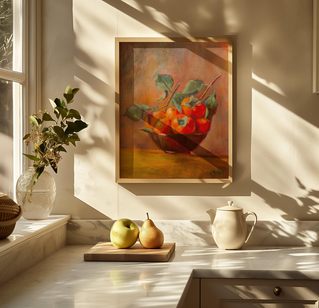 Persimmons - Art Print