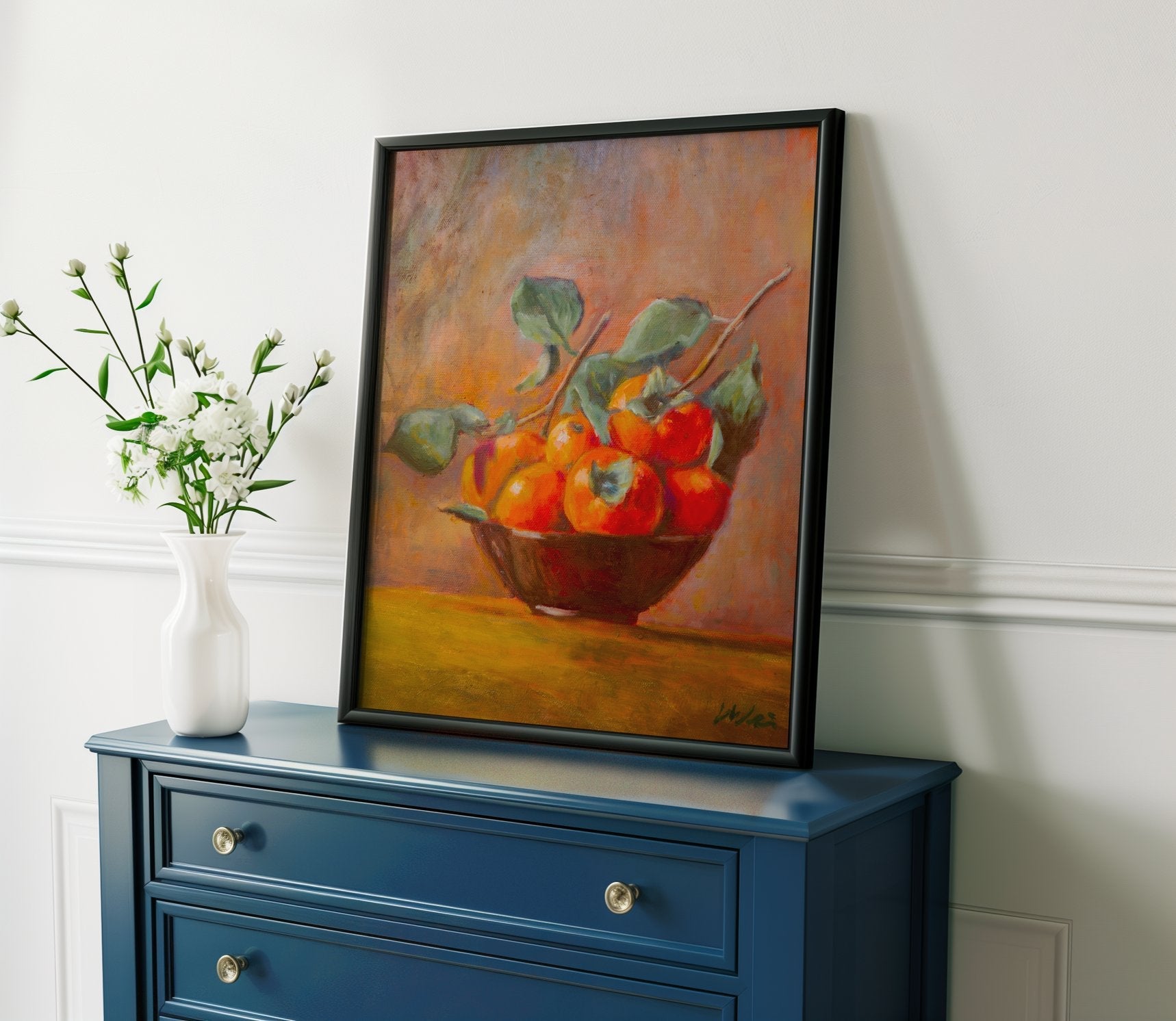 Persimmons - Art Print