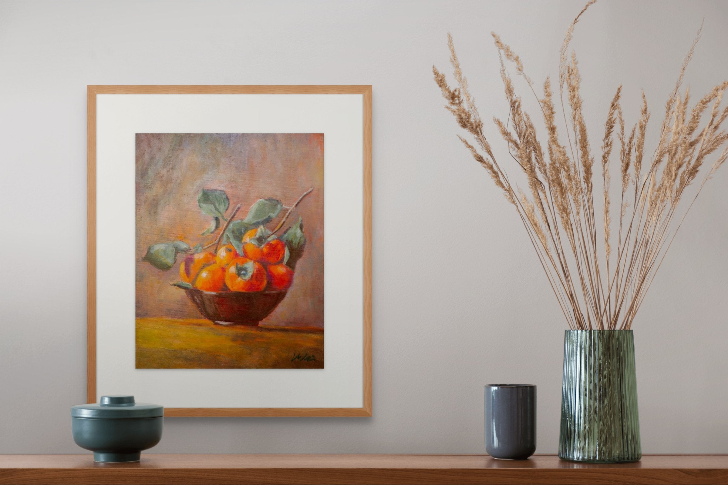 Persimmons - Art Print