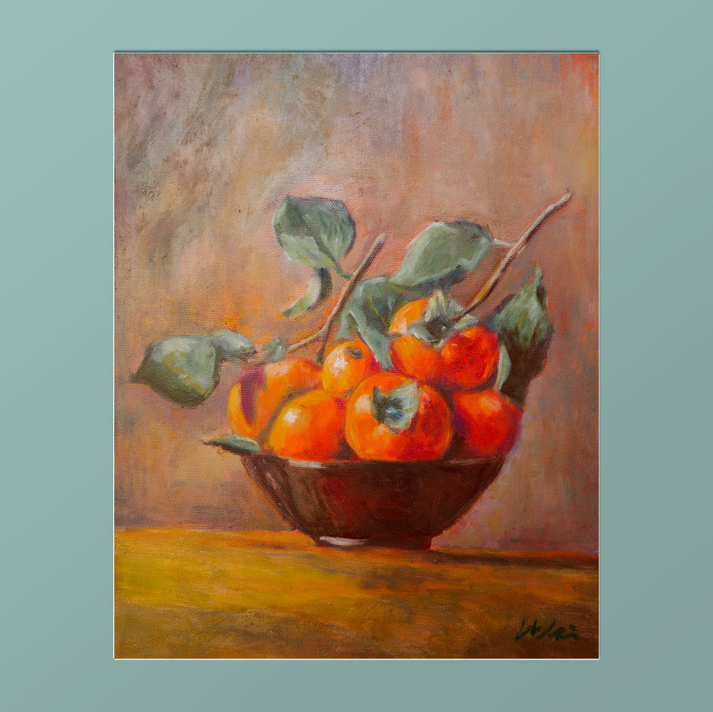 Persimmons - Art Print